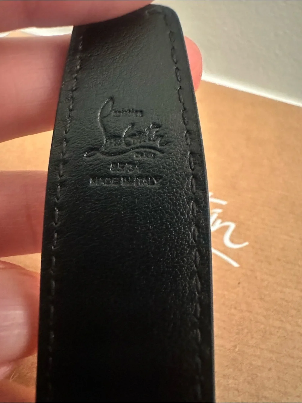 Christian Louboutin Leather Belt